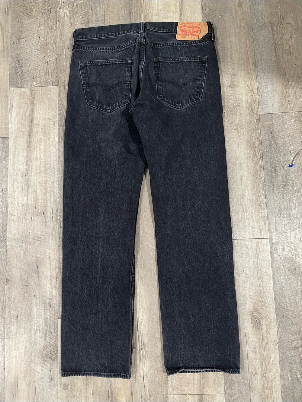 Levi's Black Straight-Leg Men's Jeans